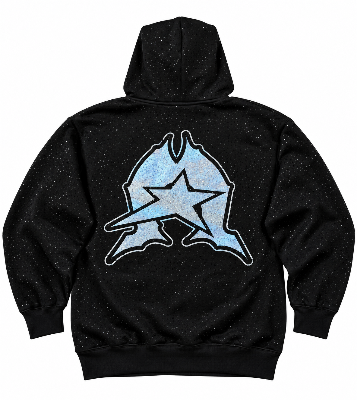 Strait Drip Rhinestone Hoodie