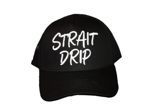 STRAIT DRIP SNAPBACK -BLACK