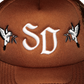 STRAIT DRIP" SD" TRUCKER HAT BROWN